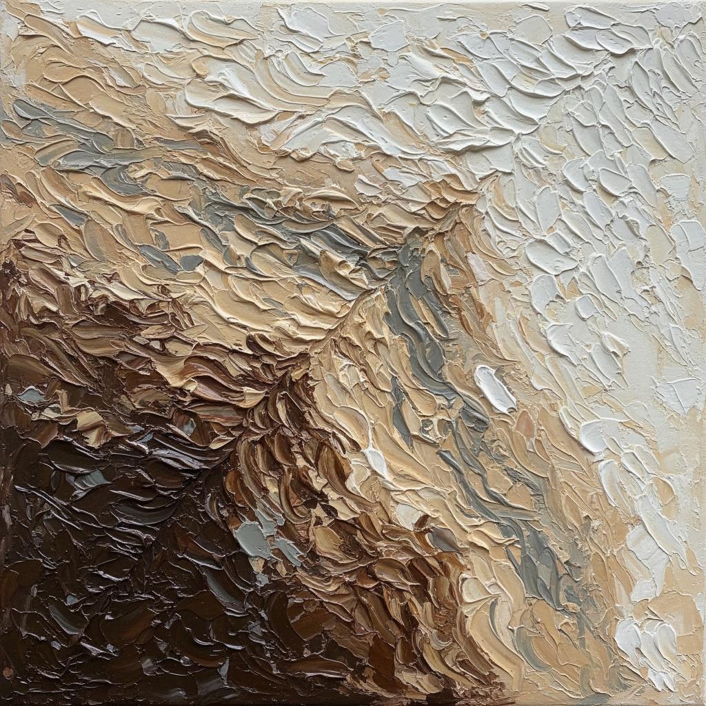 Erdige Resonanz: Eine Skulpturale Studie Von Licht Und Urzeitlicher Textur — David Moreau
