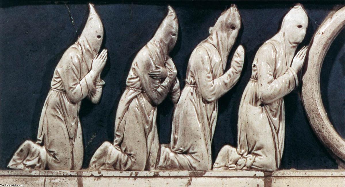 Trinity Altarpiece (detail) — Andrea Della Robbia