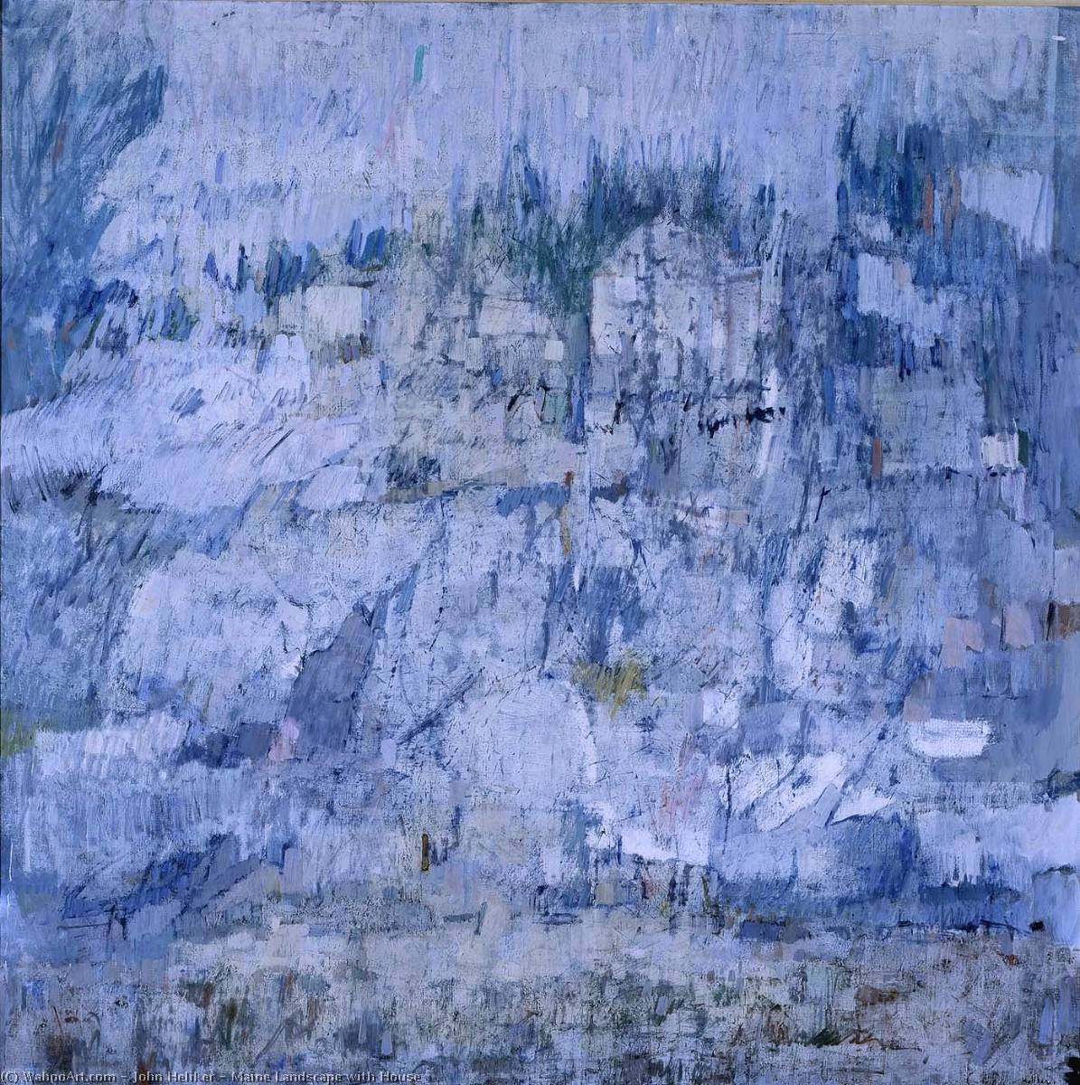 Maine Landscape With House — John Heliker