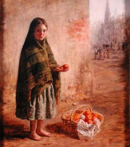 An Orange Seller - — William Mctaggart
