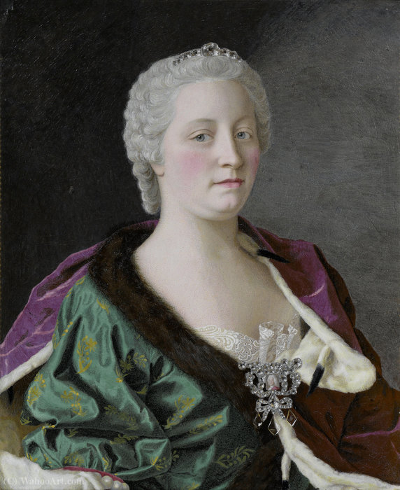 Maria Theresa Of Austria — Jean-étienne Liotard