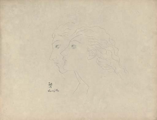 Deux Amies, Profils — Léonard Tsuguharu Foujita