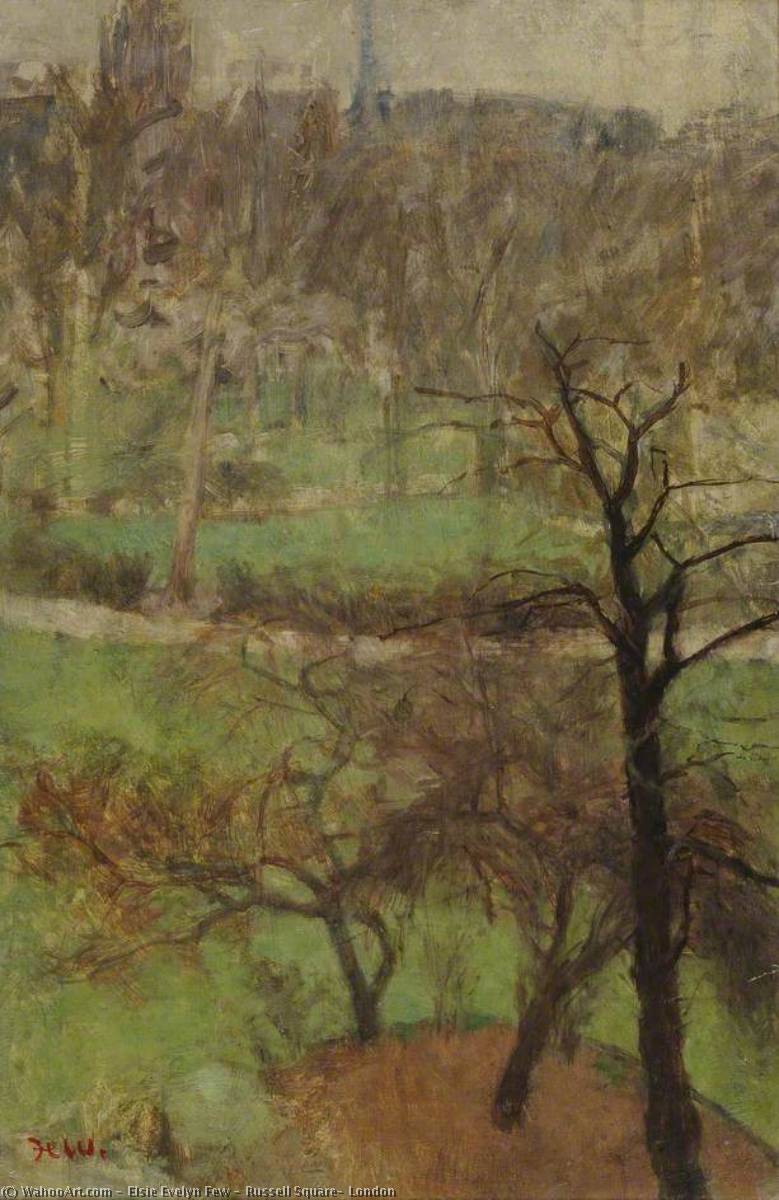 Russell Square, London — Elsie Evelyn Few