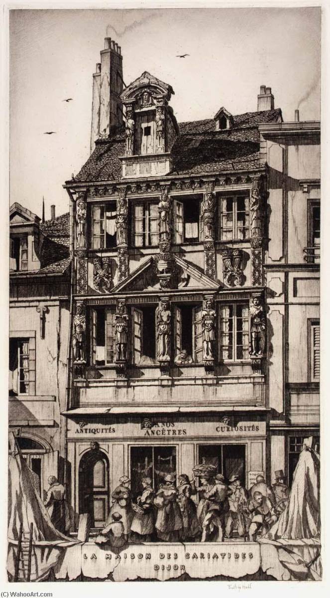 La Maison Des Cariatides, Dijon — Frederick G Hall