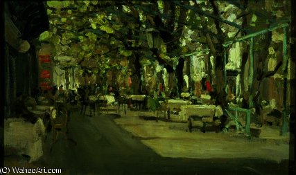 Cafe In Yalta — Konstantin Alexeievitch Korovin