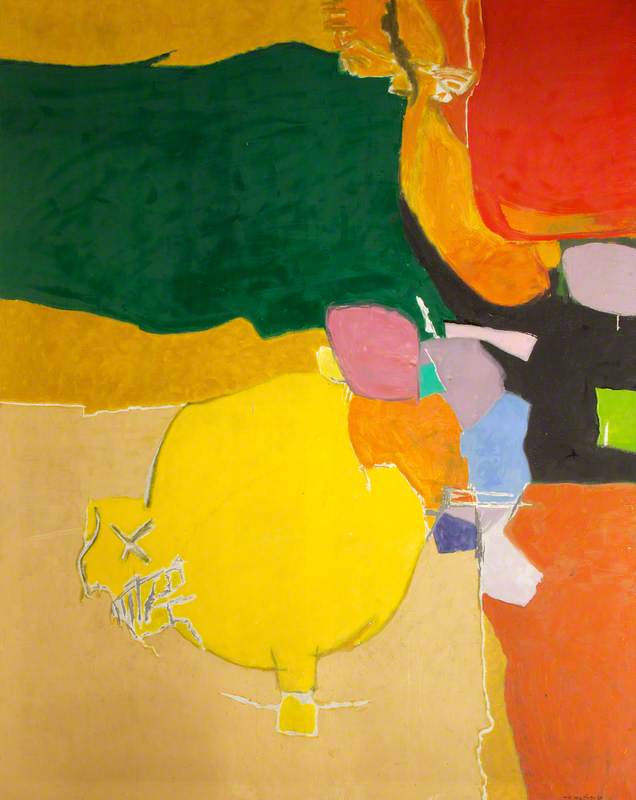 Abstract (brown, Green, Red) — Eric James Malthouse