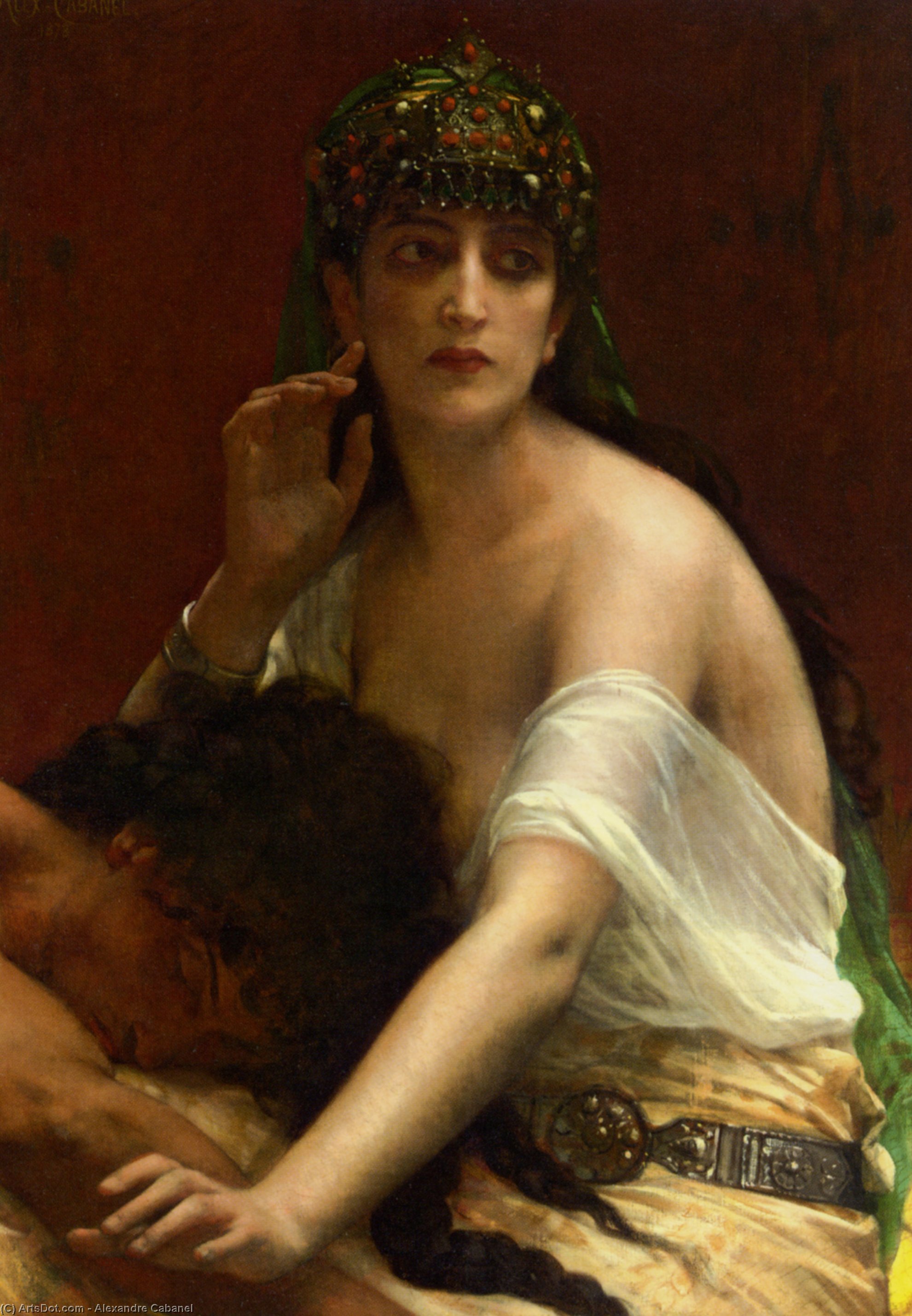 Samson And Delilah — アレクサンドル・カバネル