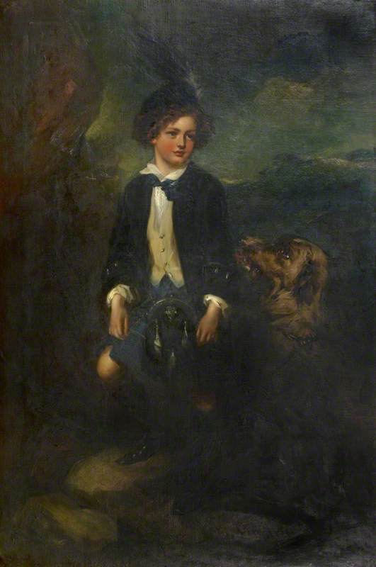 William (1845–1893), 12th Duke Of Hamilton, As A Boy — Richard Buckner