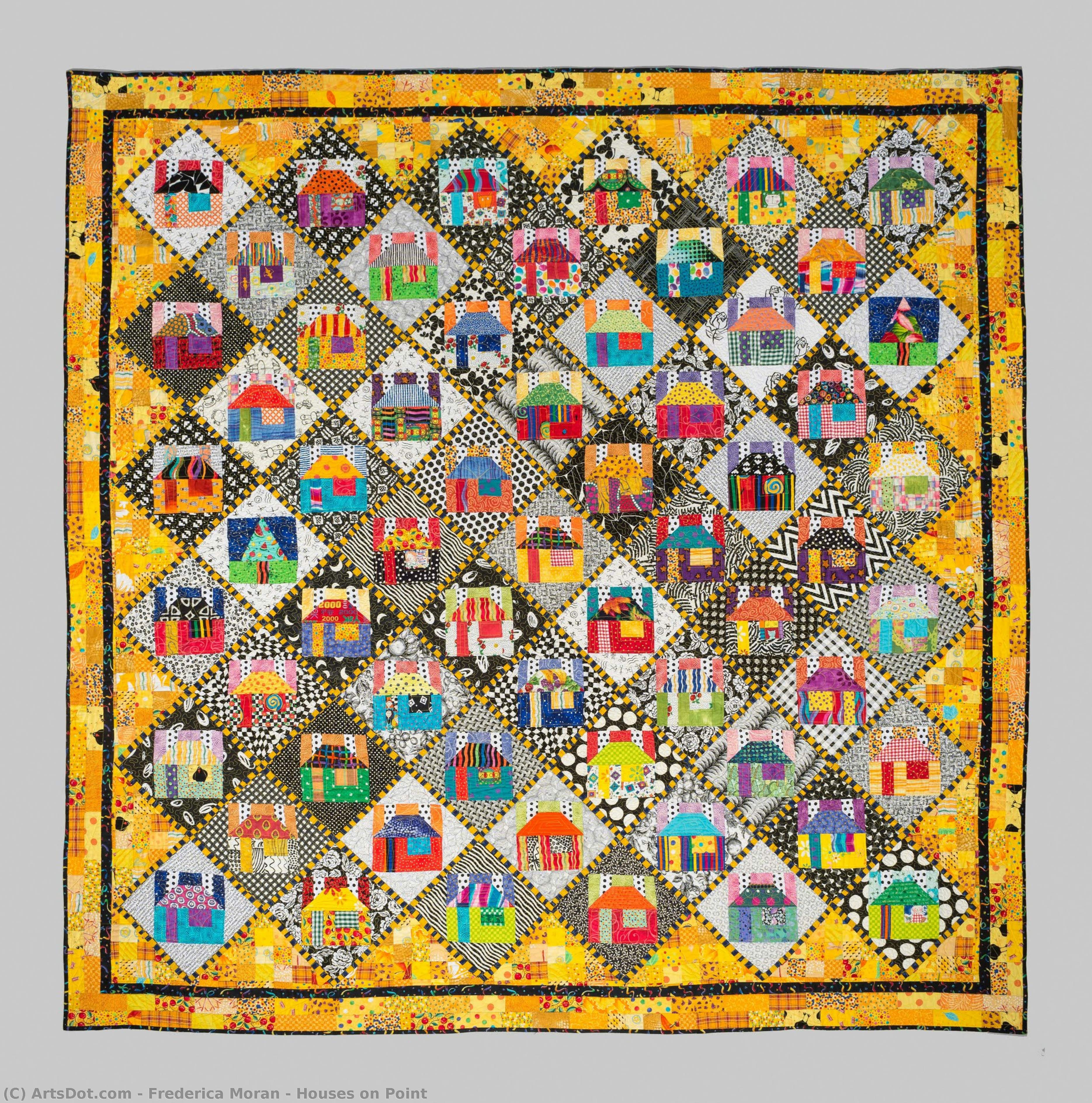 Houses On Point — Frederica Moran