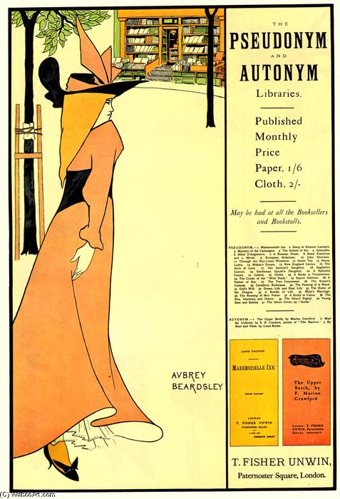 Publicity Poster For 'the Yellow Book' — Aubrey Vincent Beardsley