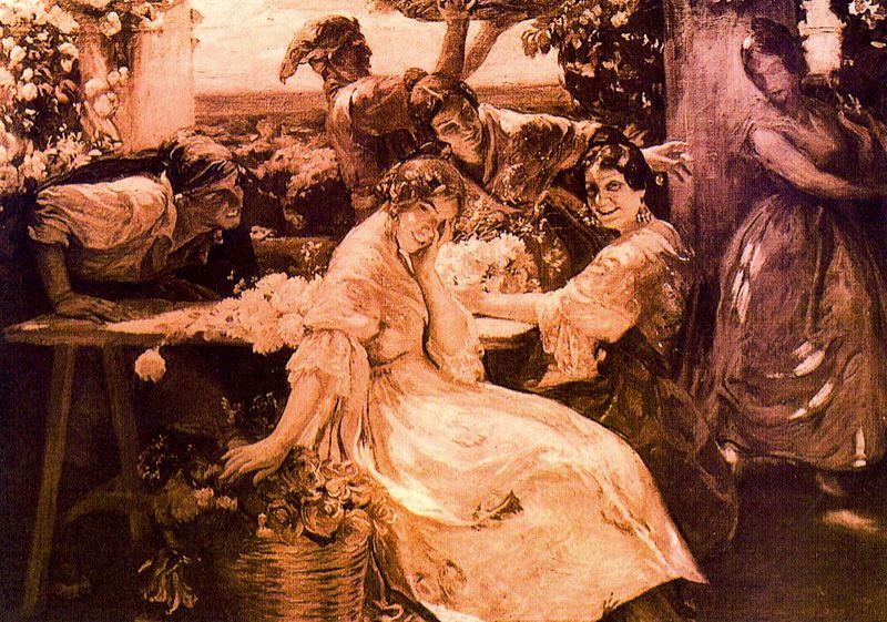 Light, Women And Flowers — Хосе Монгрель Торрент