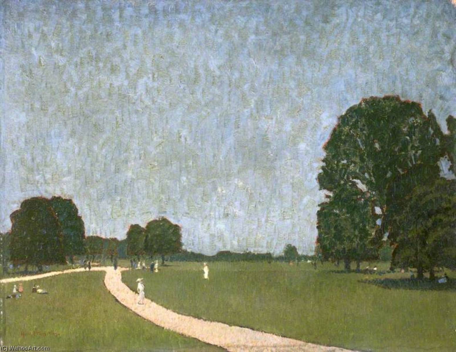 An Evening Scene In Green Park, London — James Hamilton Hay