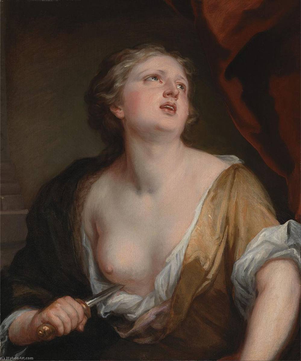 Lucretia — Bt Sir Godfrey Kneller