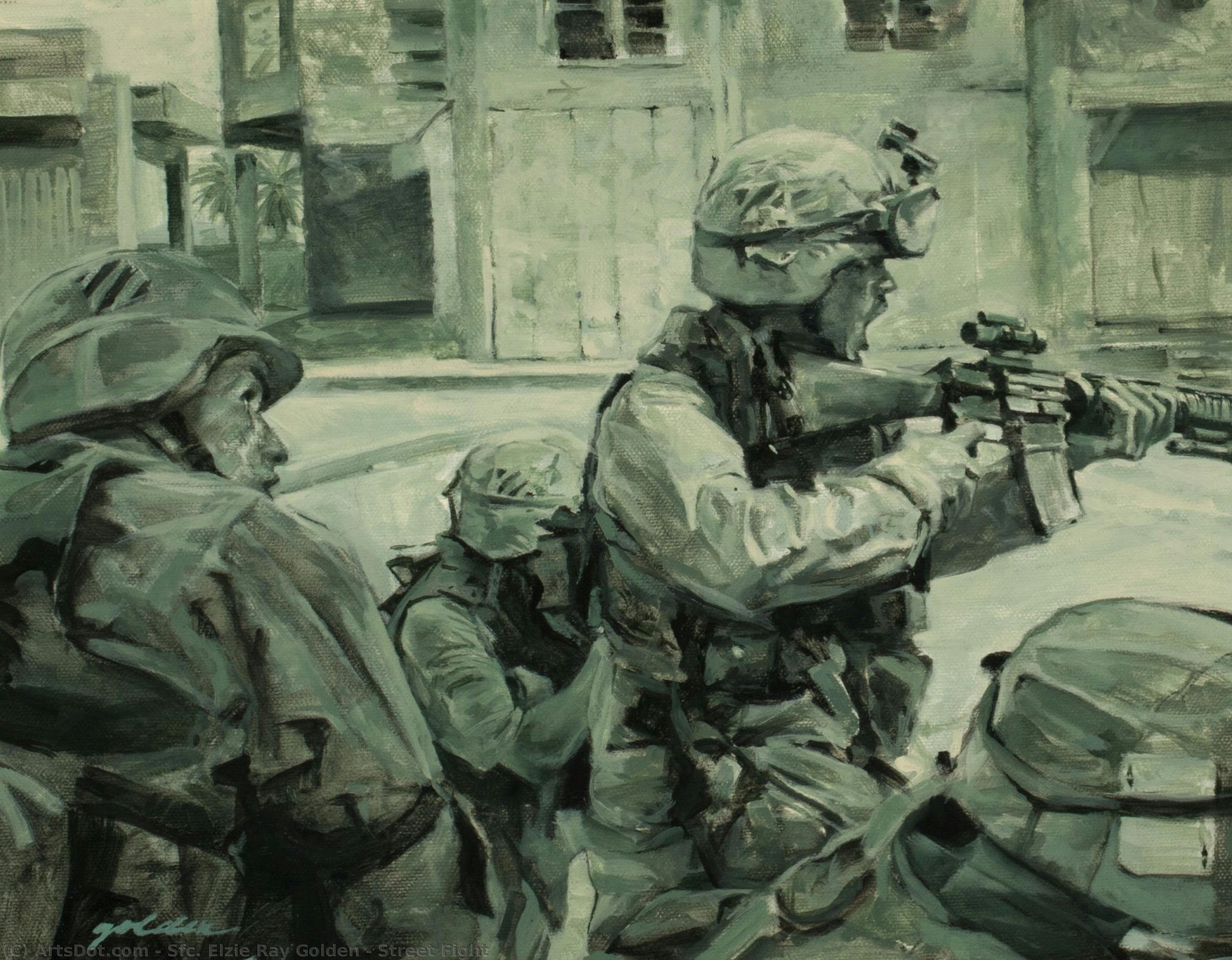 Street Fight — Sfc. Elzie Ray Golden
