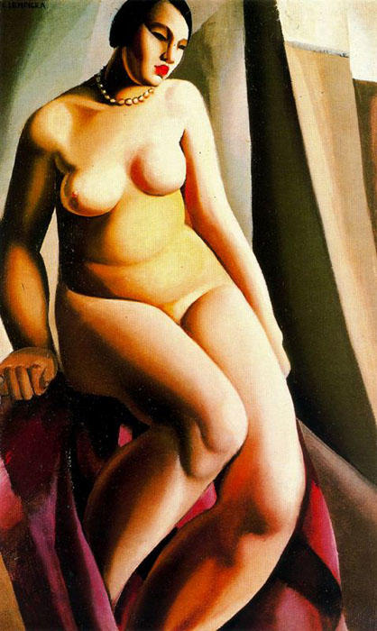 Seated Nude — Тамара Де Лемпицка