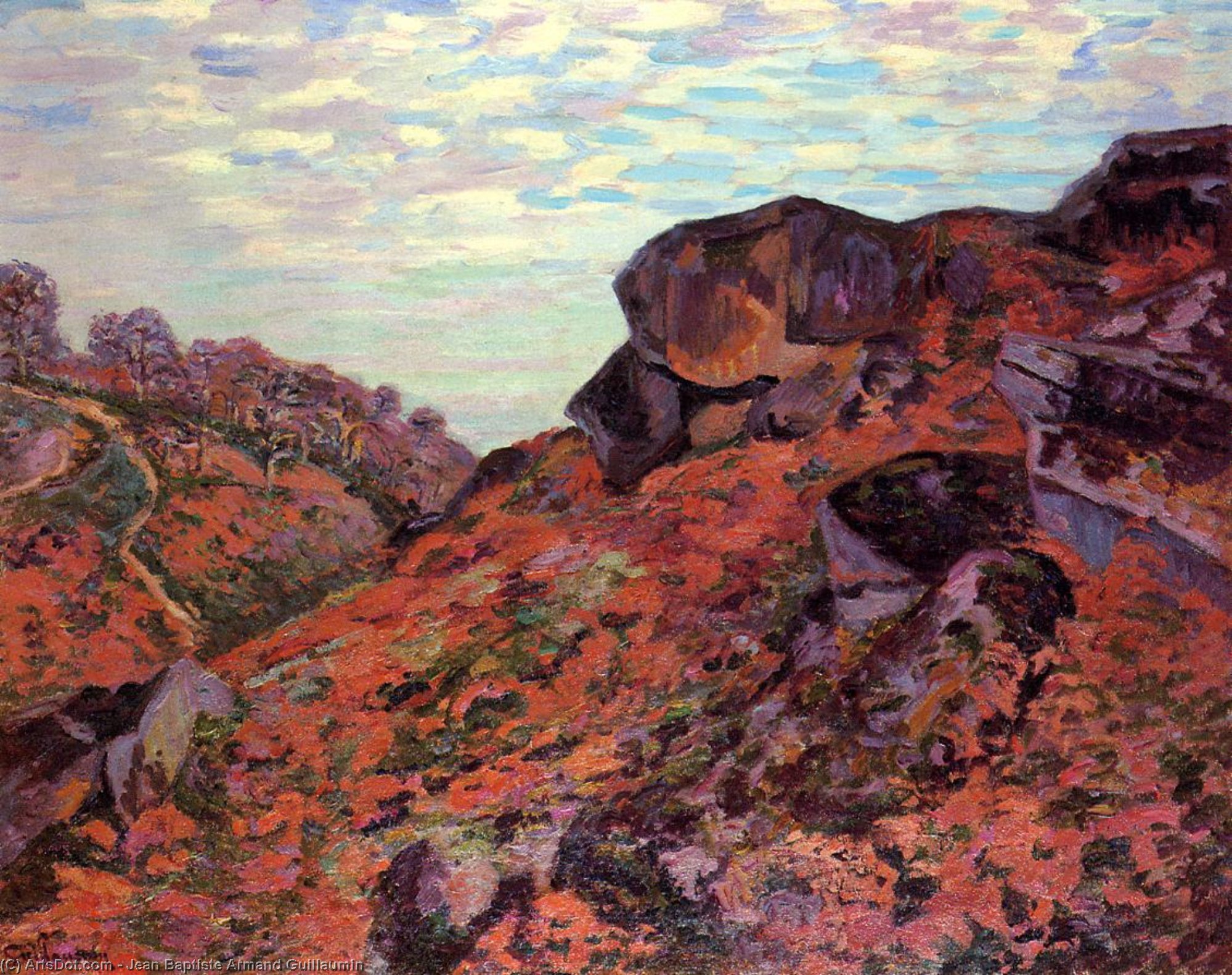 Crozant, The Sedelle Heights, Morning — Фердинанд Гуилламин