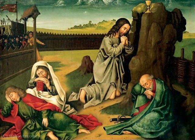 Agony In The Garden — Rueland The Elder Frueauf