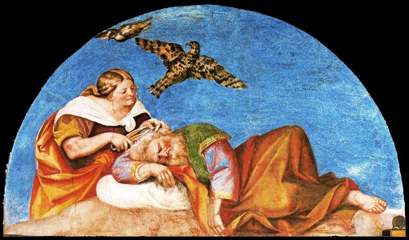 Frescoes Of The Farnesina (scylla Cuts Hair Nisus) — Sebastiano Del Piombo