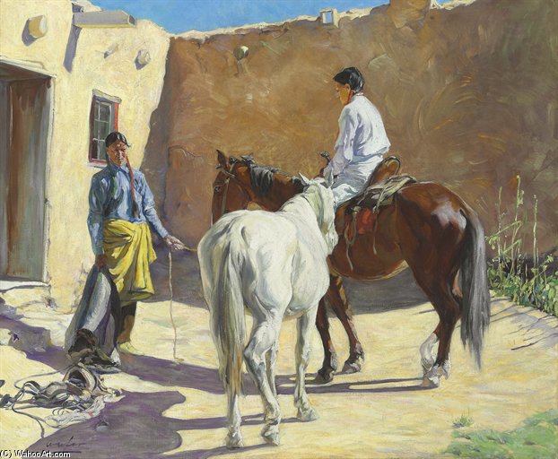 Making Ready — Walter Ufer