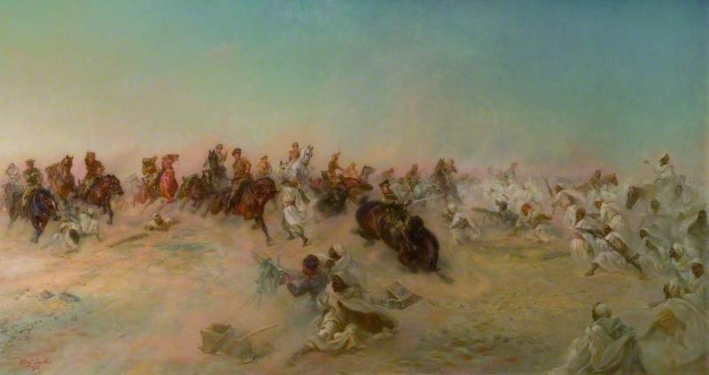 The Dorset Yeomen At Agagia, 26 February 1916 — Elizabeth Thompson