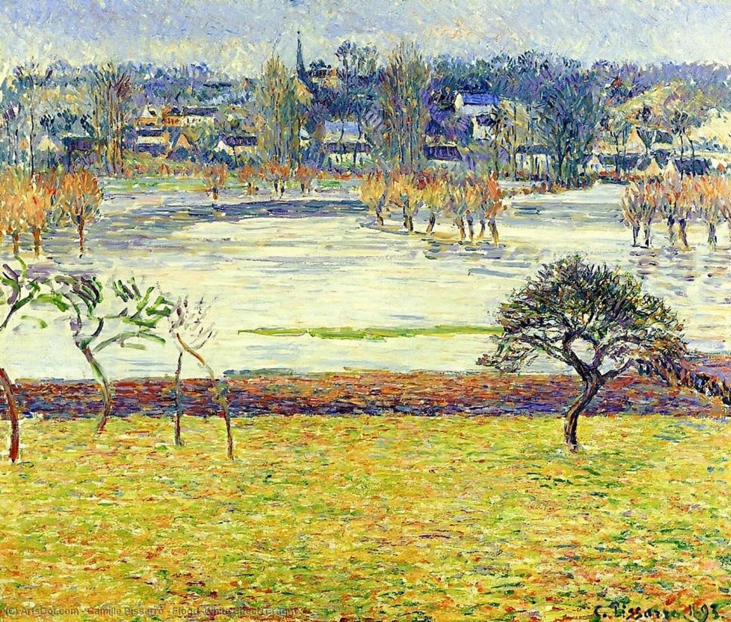 Flood, White Effect, Eragny — Kamij Pisaro