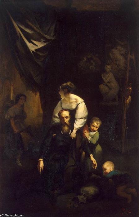 Death Of Correggio — Nikola Frans Oktav Tasaer