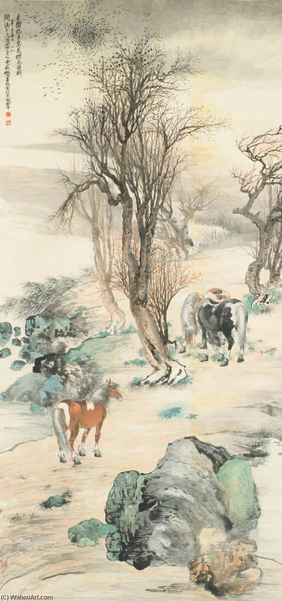 Horses — Zhang Shanzi