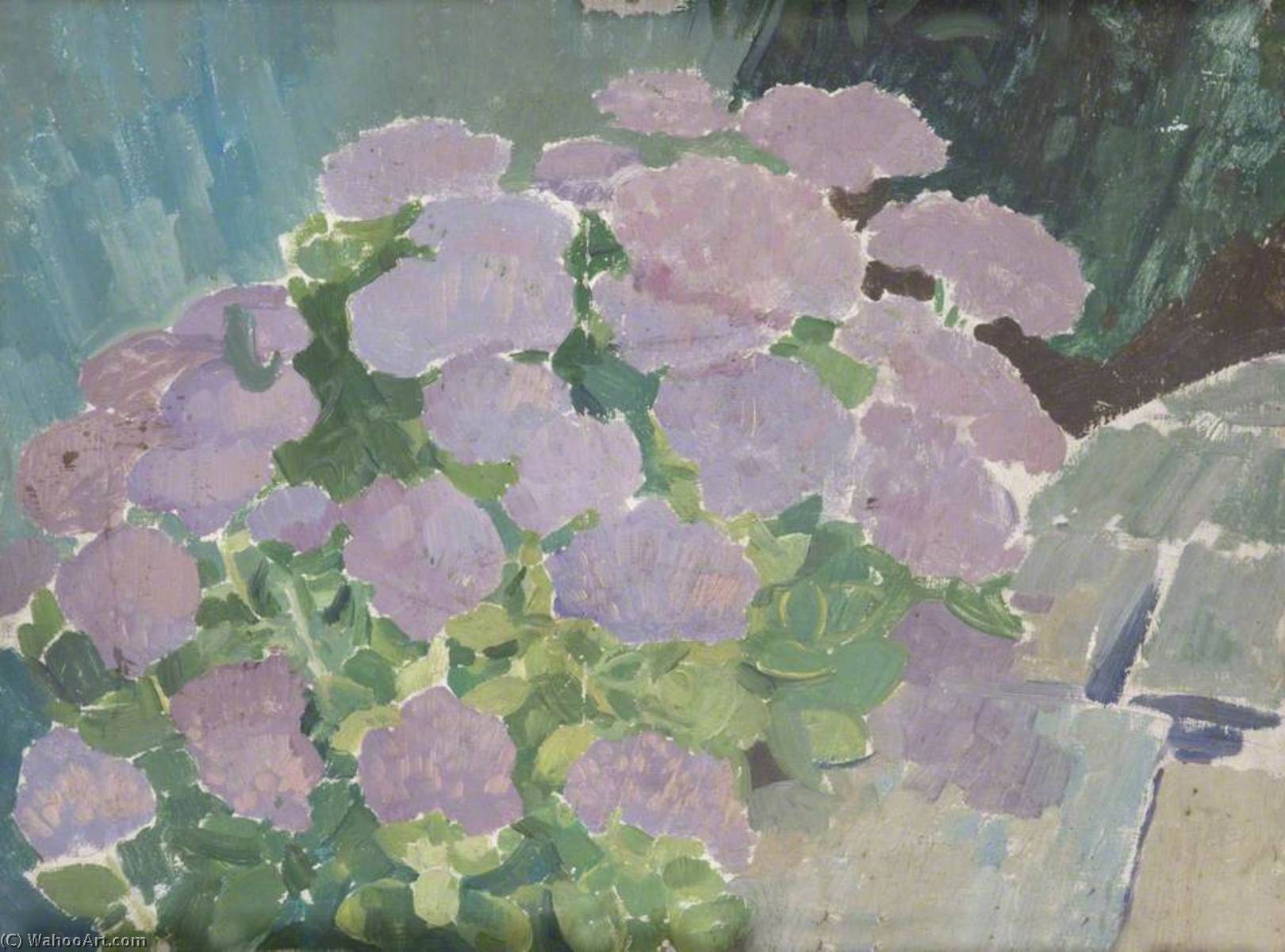 Hydrangeas — Augustus Edwin John