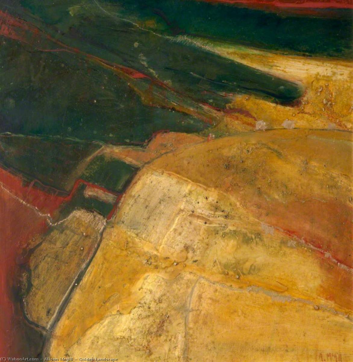 Golden Landscape — Alison Mcgill