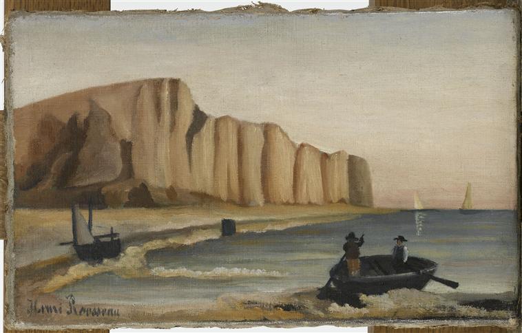 Cliffs — Henri Julien Félix Rousseau (le Douanier)