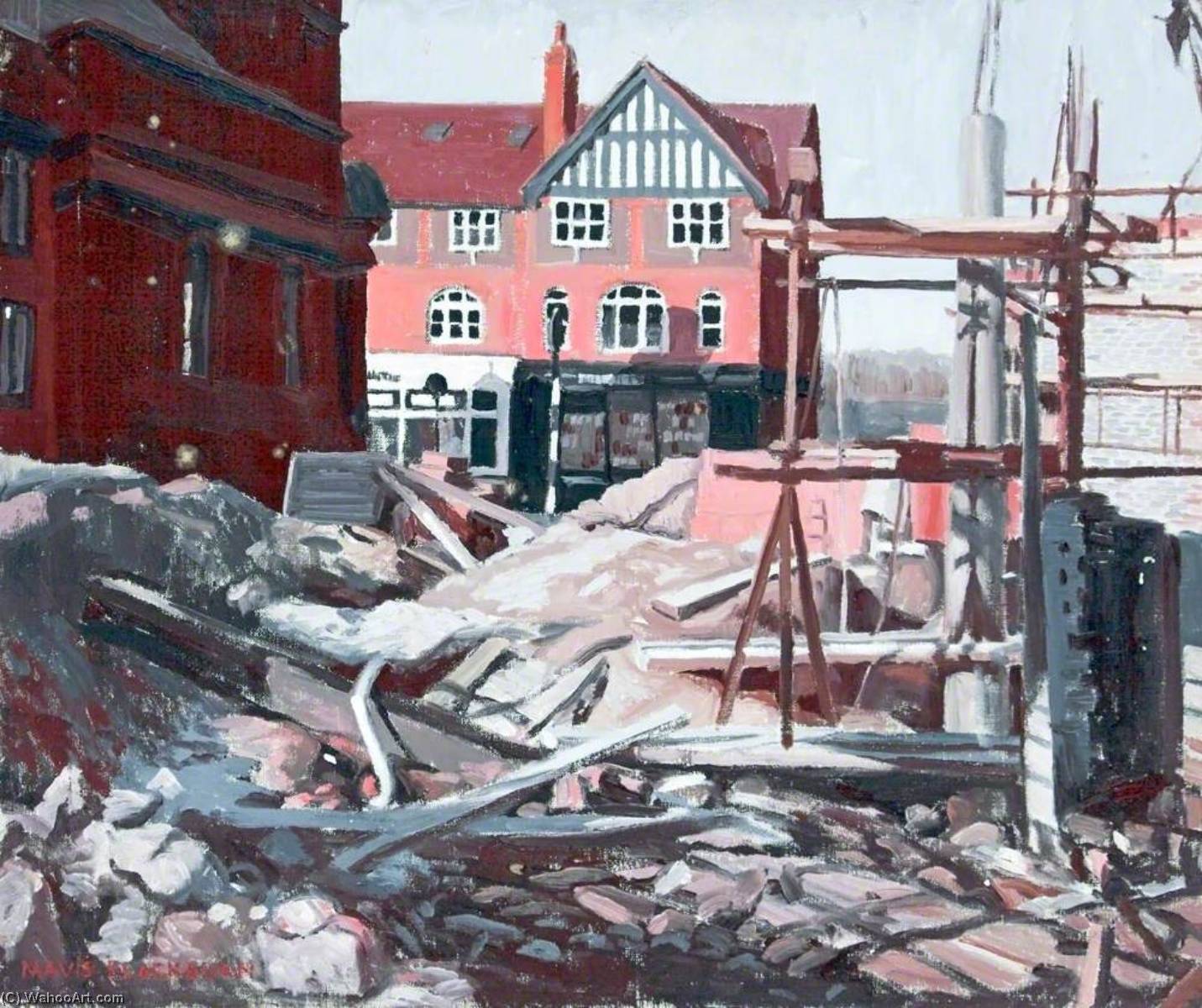 Reconstruction, West Kirby, Wirral — Mavis Blackburn