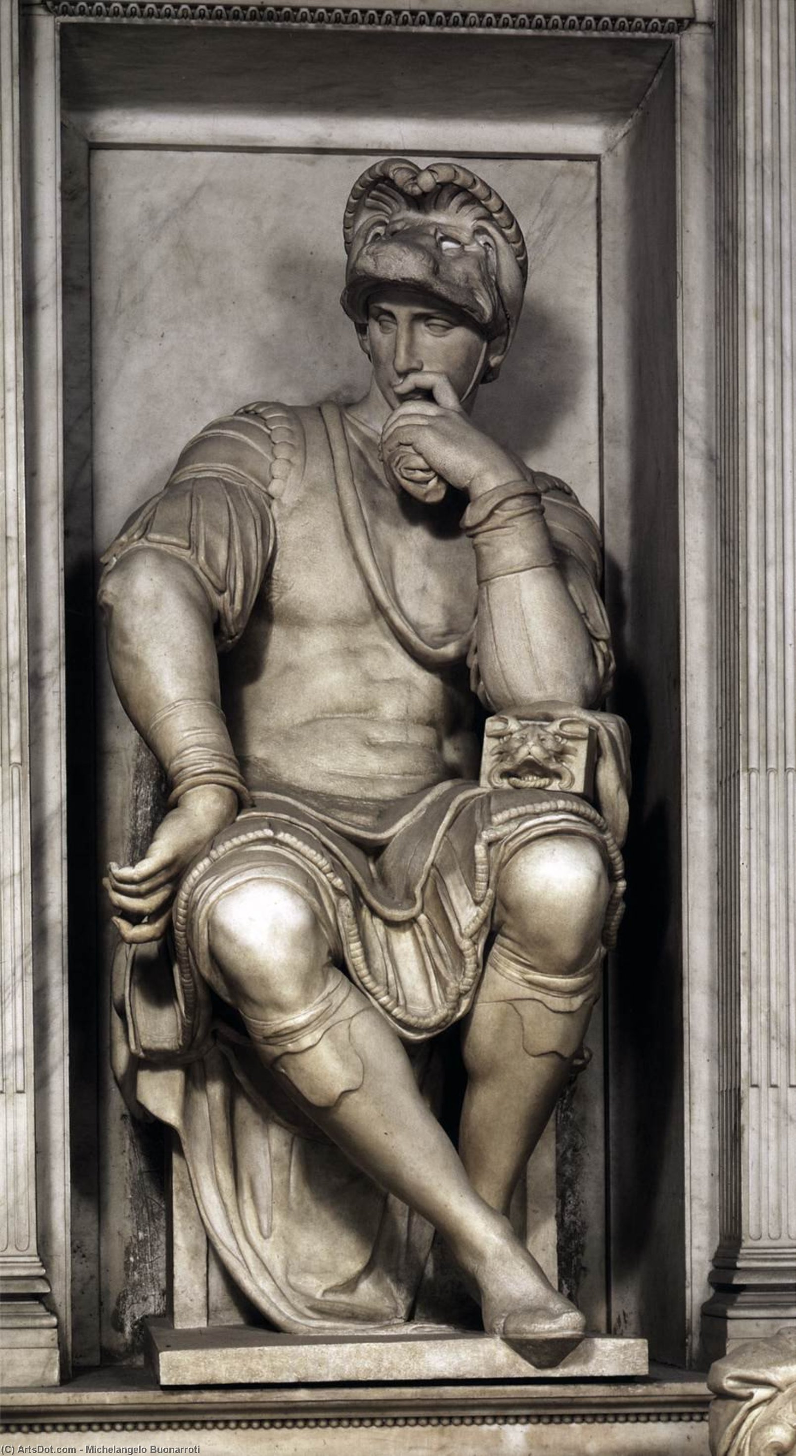 Grabmal Des Lorenzo De' Medici (detail) — Michelangelo Buonarroti