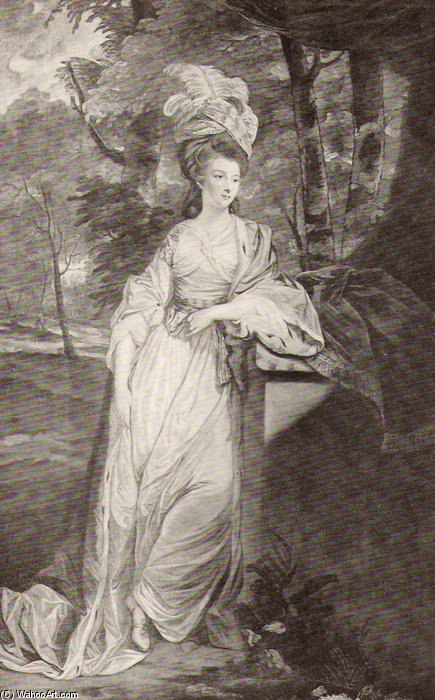 Portrait Of Mary Isabella Somerset — Valentine Green