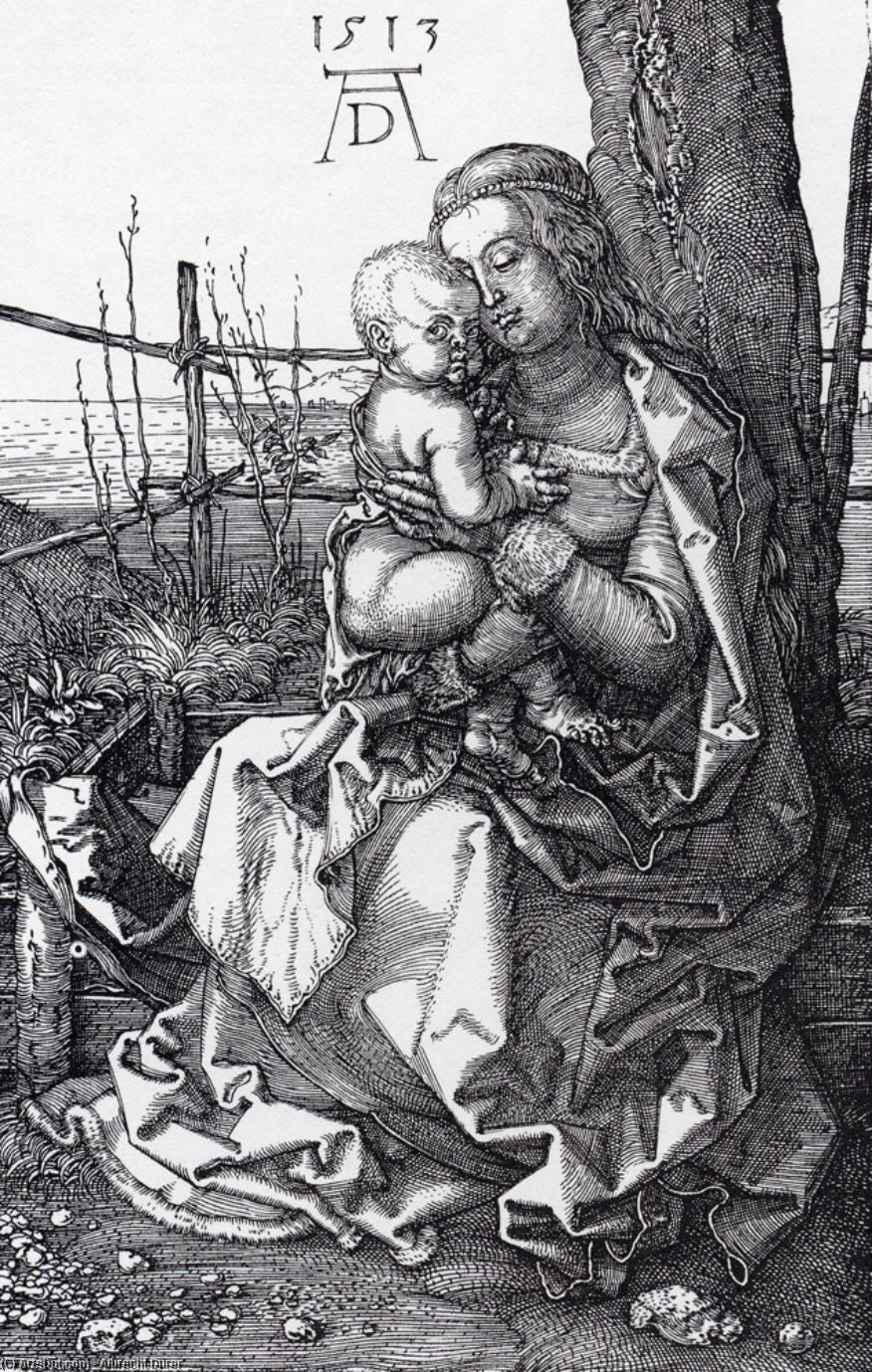 Madonna By The Tree — Альбрехт Дюрер