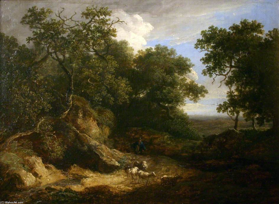 Landscape With Sheep — Thomas Barker