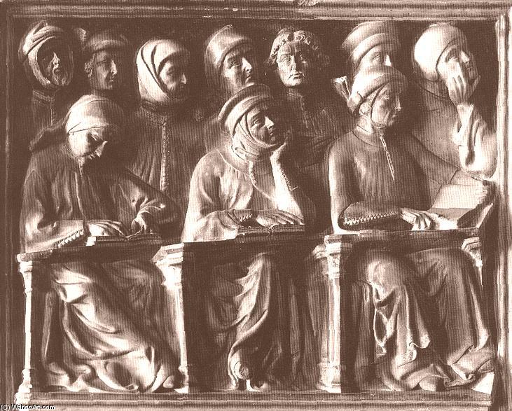 Students, Detail Of The Tomb Of Giovanni Da Legnano — Jacobello Dalle Masegne