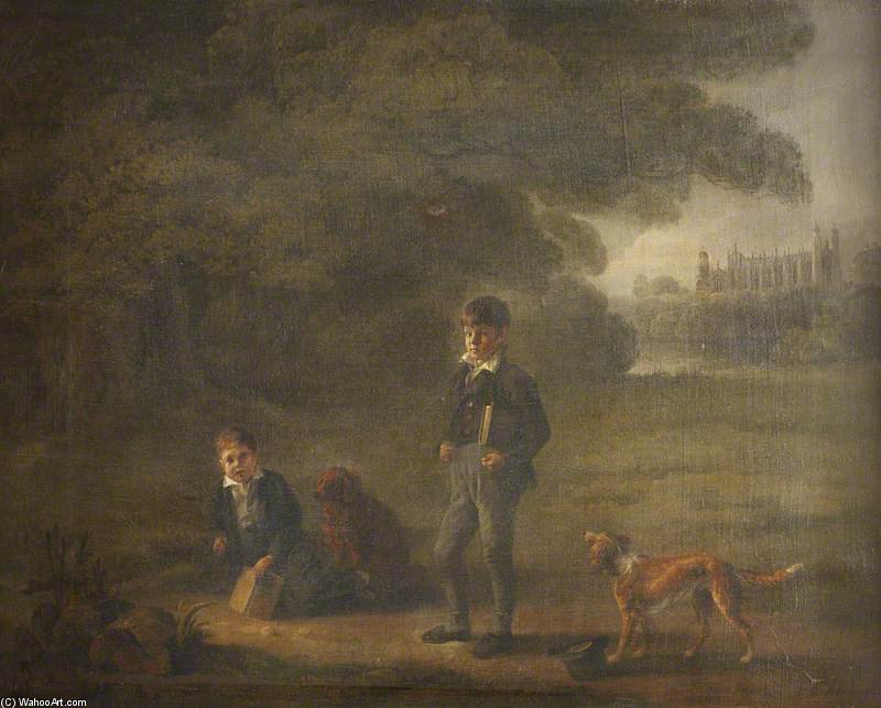 Frederick William Hervey (1800–1864), Lord Hervey, Later Earl Jermyn, And Finally 2nd Marquess Of Bristol, And His Brother The Honourable (later Lord) George Hervey (1803–1838) — Edmund Bristow
