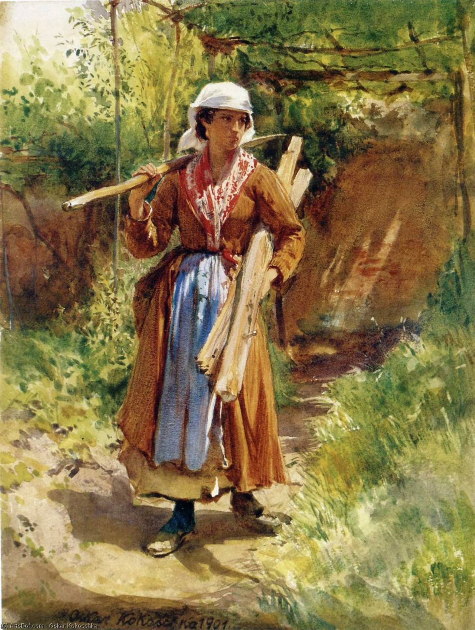 Untitled (6894) — Оскар Кокошков