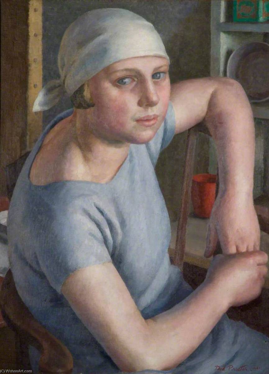 Girl In Blue — Dod Procter