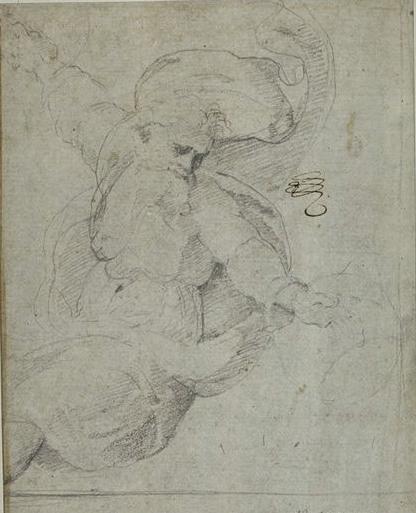 God With Open Arms In The Clouds — Sebastiano Del Piombo