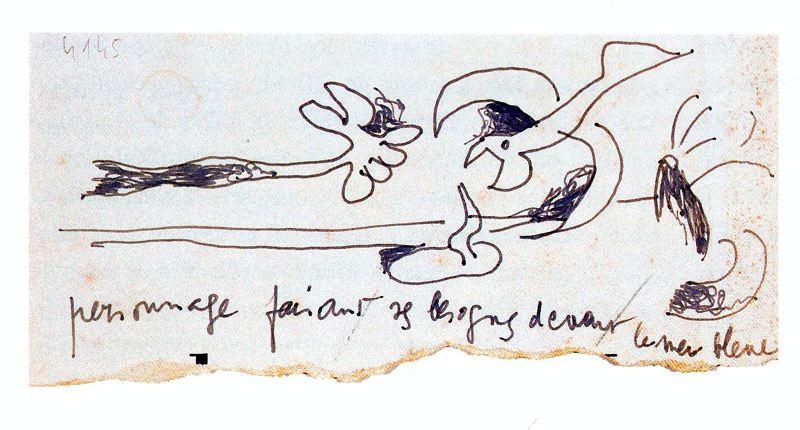 Estudio De Composición 1 — Joan Miró
