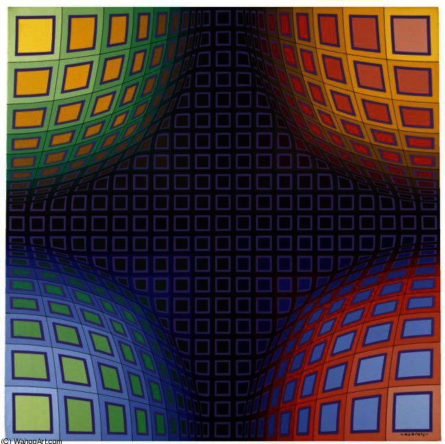 Stri-ond-br - Victor Vasarely — Victor Vasarely