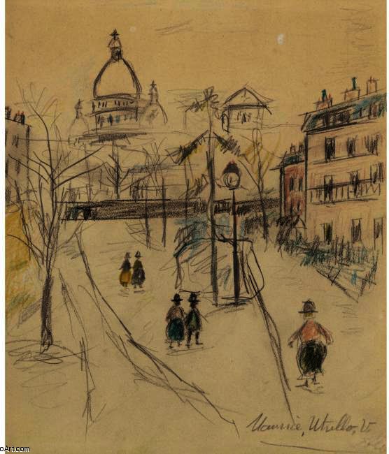 Montmartre 2 — Морис Утрилло
