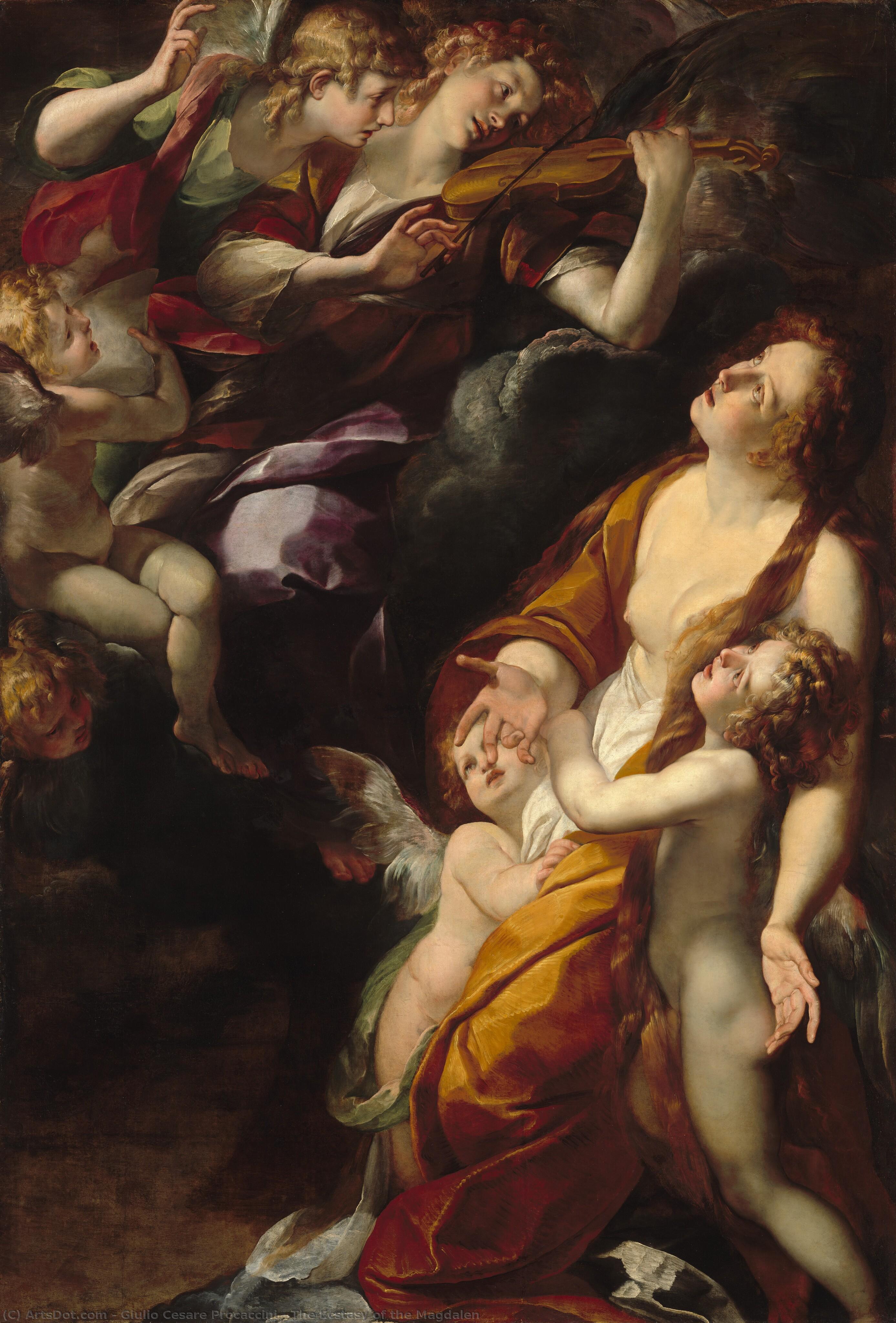 The Ecstasy Of The Magdalen — Giulio Cesare Procaccini