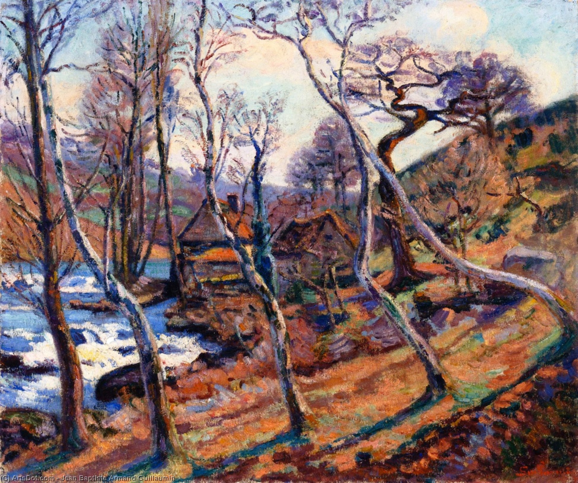 Moulin Bouchardon, Crozant — Ferdinand Guillaumin