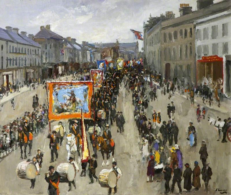 The Twelfth Of July In Portadown — Sir John Lavery