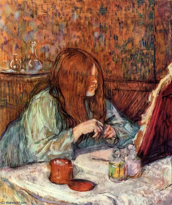 Madame Poupoule At Her Toilette — Henri De Toulouse-lautrec