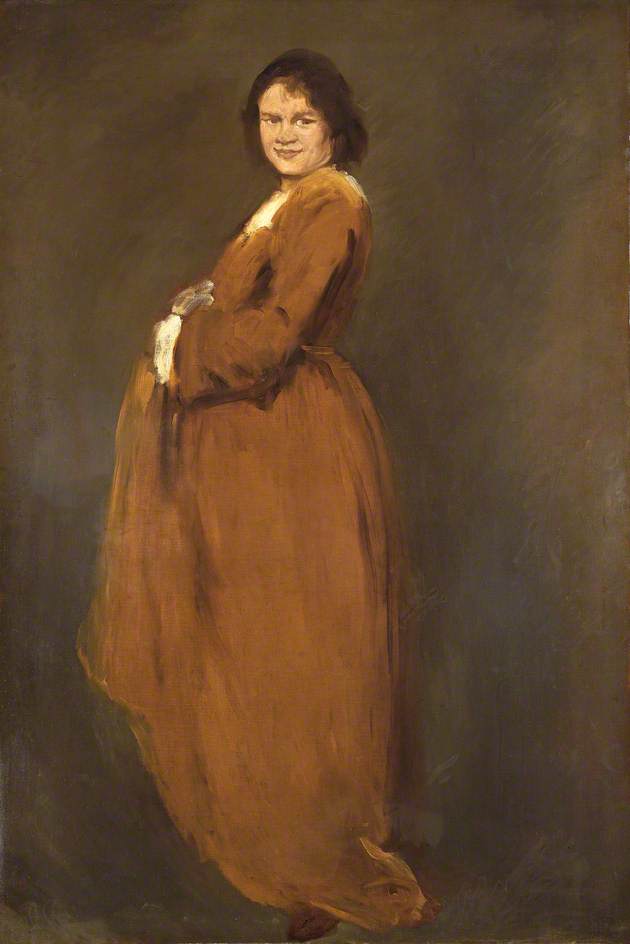 Ida John (c.1877–1907), Pregnant — Ogast Edvin Džon