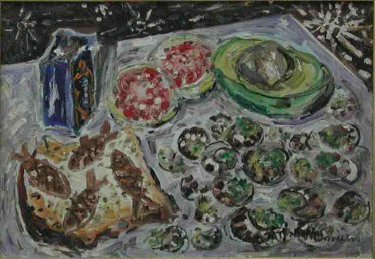 Nature Morte Au Plat Aux Escargots — Tatin D'avesnieres Robert