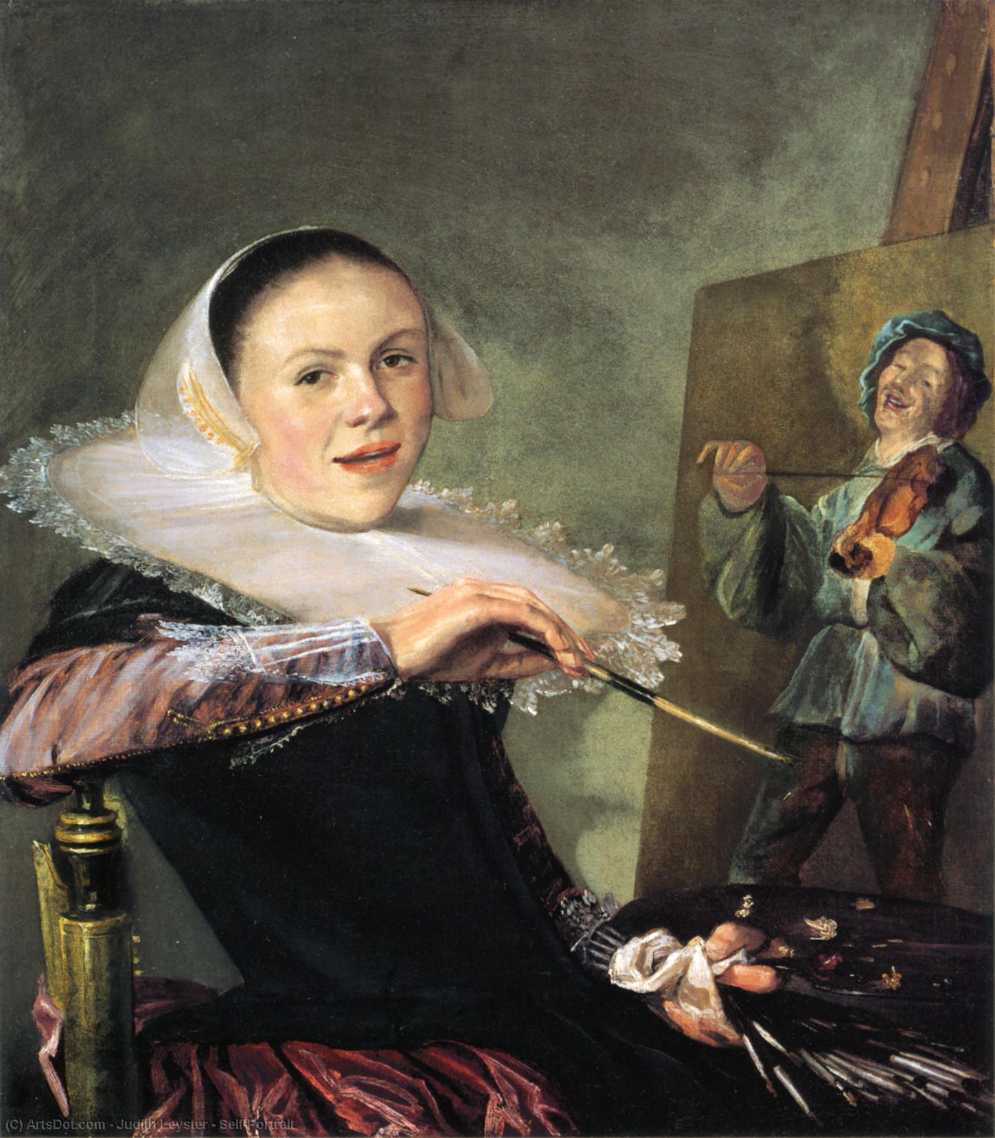 Self-portrait — Юдит Лейстер